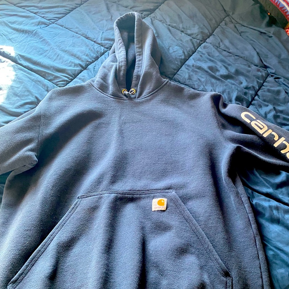 Carhartt sweatshirt. Barley worn.